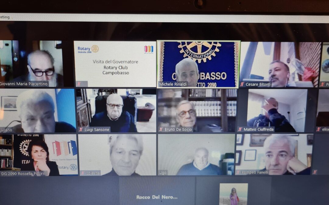 Attività del Rotary Club Campobasso nell’anno 2020-2021